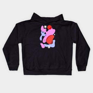 Abstract shapes Kids Hoodie